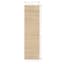 (B825) Honeybloom Lawrence Jute Fringe Runner, 2x7