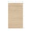 (B825) Honeybloom Lawrence Jute Fringe Accent Rug, 3x5