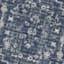 (B823) Teagan Navy Blue Floral Flatweave Accent Rug, 3x5