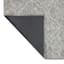 (C191) Hayne Grey Floral Shag Accent Rug, 3x5