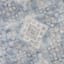 (B822) Whittington Blue Floral Medallion Accent Rug, 3x5