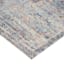 (B822) Whittington Blue Floral Medallion Area Rug, 8x10