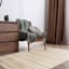 (B819) Panyer Ivory Striped Flatweave Accent Rug, 3x5