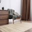 (B819) Panyer Ivory Striped Flatweave Area Rug, 8x10