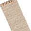 (B821) Crosby St. Moore Natural Herringbone Runner, 2x7