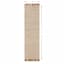 (B821) Crosby St. Moore Natural Herringbone Runner, 2x7