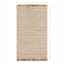 (B821) Crosby St. Moore Natural Herringbone Accent Rug, 3x5