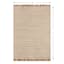 (B821) Crosby St. Moore Natural Herringbone Area Rug, 5x7