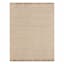 (B821) Crosby St. Moore Natural Herringbone Area Rug, 8x10