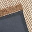 (B821) Crosby St. Moore Natural Herringbone Area Rug, 8x10