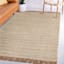 (B821) Crosby St. Moore Natural Herringbone Area Rug, 8x10