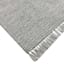 (A484) Crosby St. Breton Grey Tufted Runner, 2x7