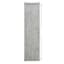 (A484) Crosby St. Breton Grey Tufted Runner, 2x7
