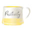 Speckled Yellow Positivity Mug, 20oz