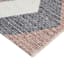 (B827) Arrow Multicolor Washable Runner, 2x7