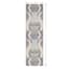 (B827) Arrow Multicolor Washable Runner, 2x7