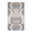 (B827) Arrow Multicolor Washable Accent Rug, 3x5