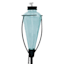 Light Blue Glass Garden Torch, 61"
