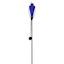 Dark Blue Glass Garden Torch, 61"