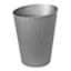 Hefty Decorative Gunmetal Wastebasket, 2.3gal
