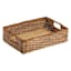 Bacburi Woven Abaca Under Bed Storage Basket, Small