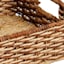 Bacburi Woven Abaca Under Bed Storage Basket, Small