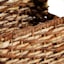 Bacburi Woven Abaca Under Bed Storage Basket, Extra Small