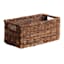 Woven Abaca Rectangle Shelf Storage Tote, Medium