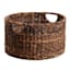 Round Woven Abaca Storage Basket, Small