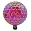 Red Scalloped Garden Gazing Ball, 10"