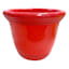 Red Capri Outdoor Planter, 12"