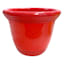 Red Capri Outdoor Planter, Medium