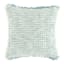 Delphi Blue Waffle Fringe Throw Pillow, 21"
