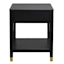 Providence Monroe Accent Table, Black