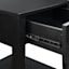 Providence Monroe Accent Table, Black