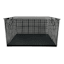 Crosby St. Straton Black Metal Rectangle Storage Basket, Small