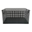 Crosby St. Straton Black Metal Rectangle Storage Basket, Small