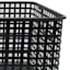 Crosby St. Straton Black Metal Rectangle Storage Basket, Small