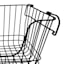 Stanley Black Metal Wire Stack Storage Basket, Large