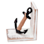 1-Piece Iron Anchor Distressed Wood Bookend, 6"