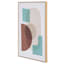 Abstract Neutral Framed Canvas Wall Art, 20x30