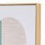 Abstract Neutral Framed Canvas Wall Art, 20x30