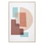 Framed Abstract Neutral Framed Canvas Wall Art, 20x30