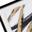 Crosby St. Glass Framed Abstract Print Wall Art, 18x21
