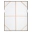 Crosby St. Black & White Abstract Hand Canvas Wall Art, 35x48