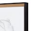 Crosby St. Glass Framed Abstract Print Wall Art, 26"