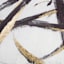 Crosby St. Embellished Black & White Abstract Canvas Wall Art, 25x50