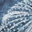 Ty Pennington Navy Blue Sea Urchin Shell Canvas Wall Art, 14"