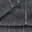 Providence Sterling Black Fingertip Towel, 11x18