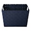 Frankin Navy Blue Woven Rectangle Storage Basket, Extra Large